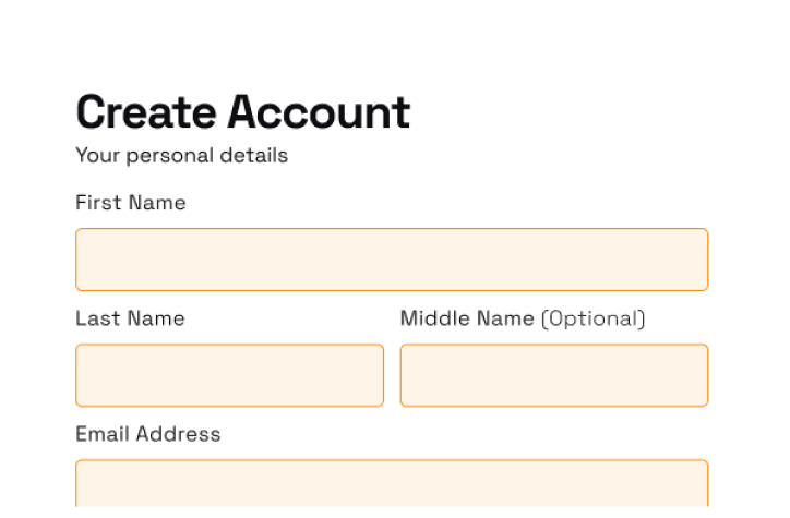 Create Account