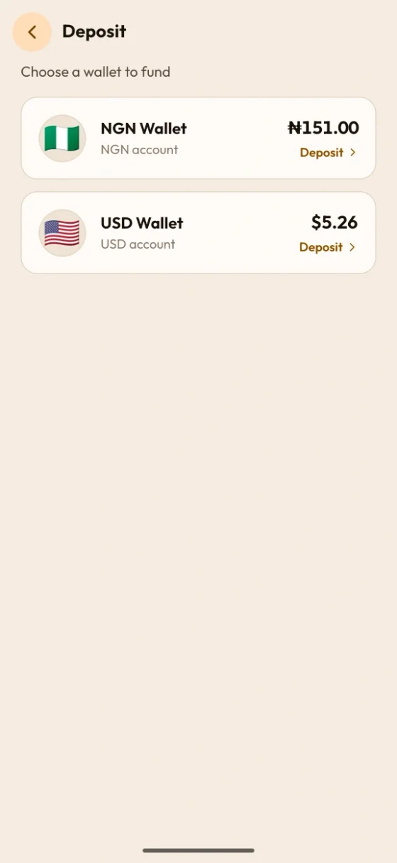 Cyphalet app — convert to USD